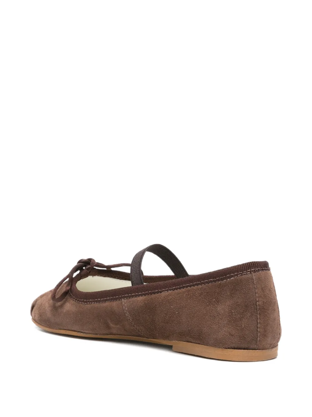 Douuod Kids bow-detail ballerina Bruin