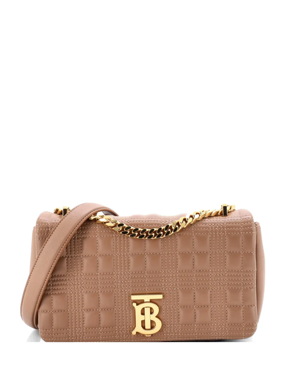 Burberry Pre-Owned Lola Quilted Lambskin Small shoulder bag - Marrone