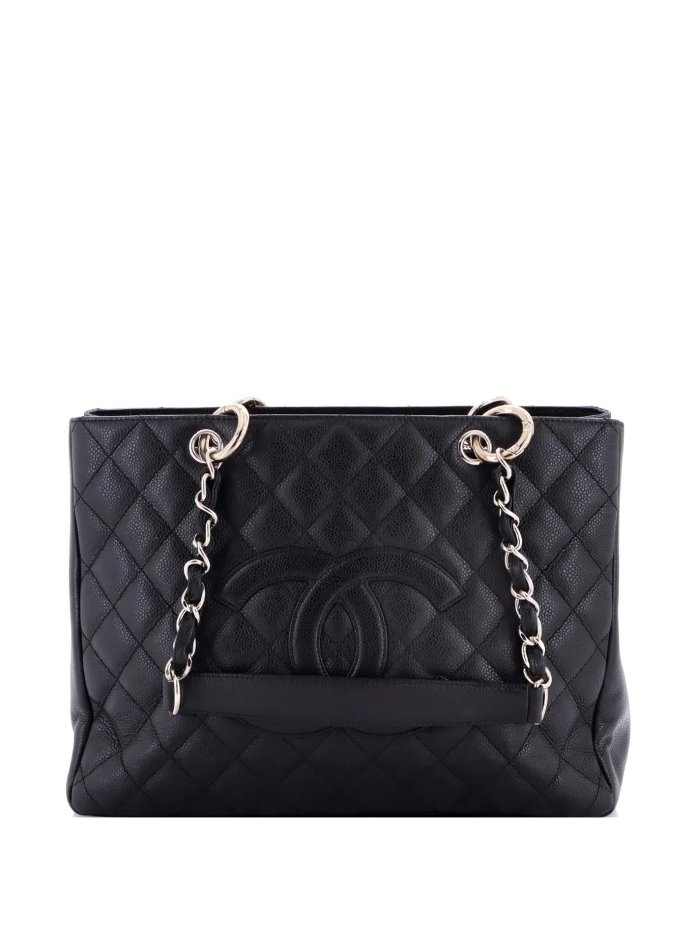 CHANEL Pre-Owned Grand Shopping Quilted Caviar tote bag - Nero
