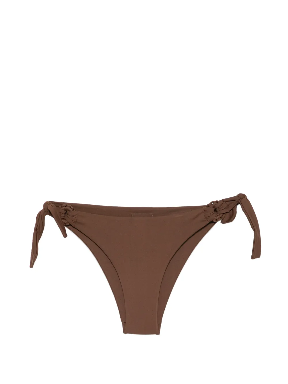 Fisico knot-detail bikini bottoms - Braun