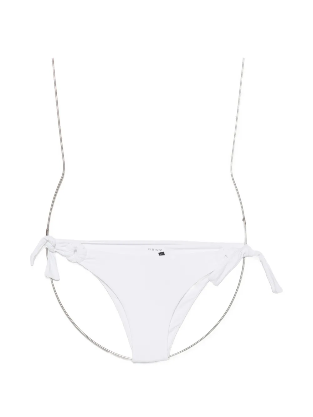 Fisico side-tie bikini bottoms - Weiß