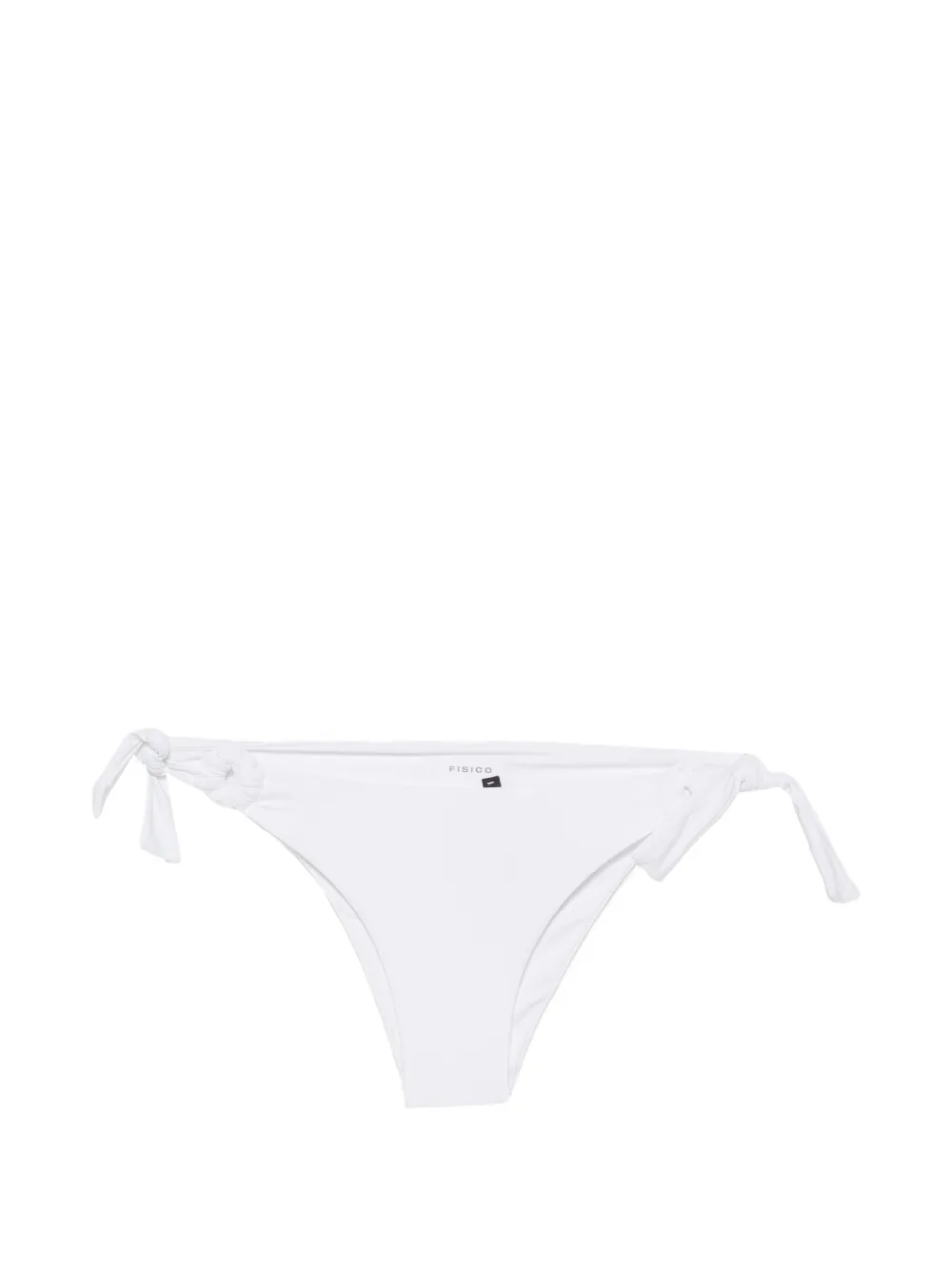 Fisico side-tie bikini bottoms - Bianco