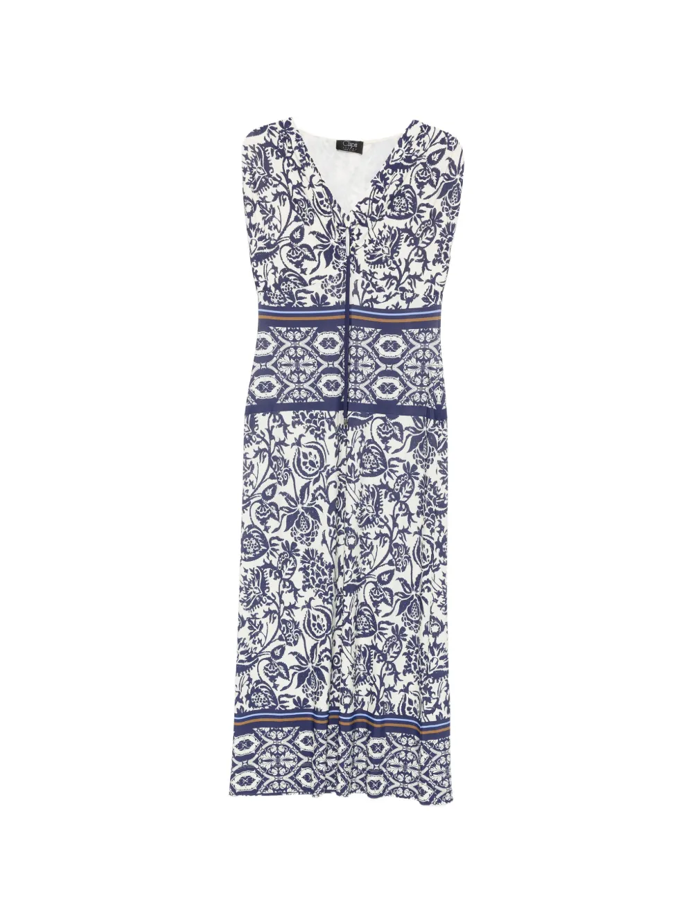 Clips floral-print maxi dress - Toni neutri