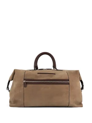 Kiton レザーボストンバッグ | ブラック | FARFETCH JP