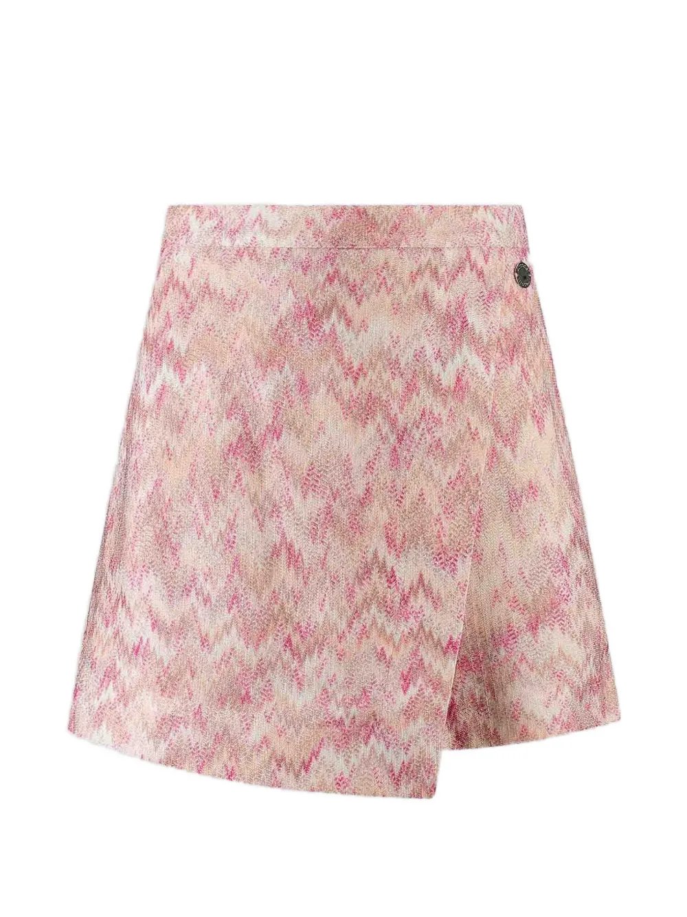 Missoni Kids zigzag wrap skirt - Neutrals