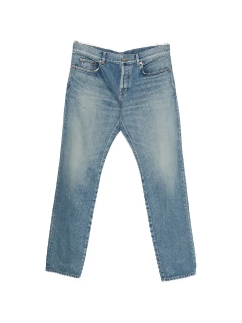 Saint Laurent logo-patch belt-loop jeans