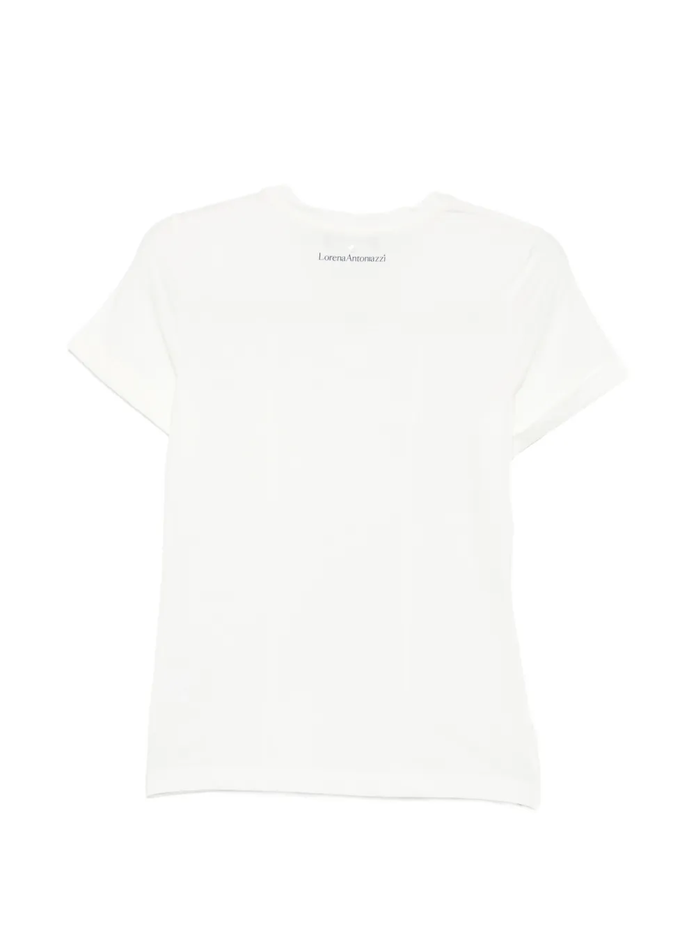 Lorena Antoniazzi Libra T-shirt verfraaid met ster Wit