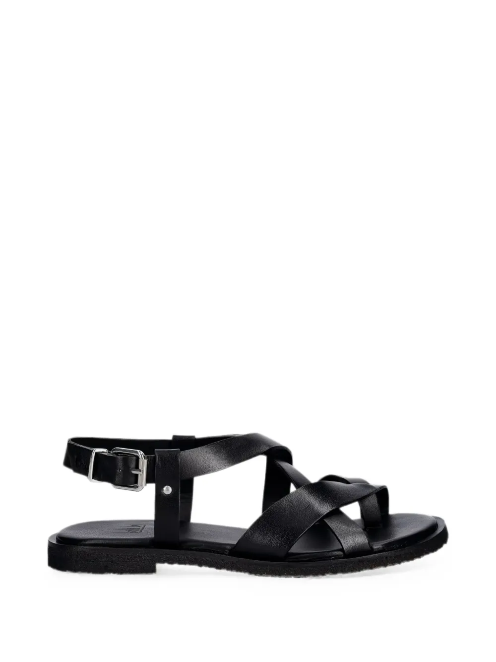 BILLI BI crossover-strap flat sandals Zwart