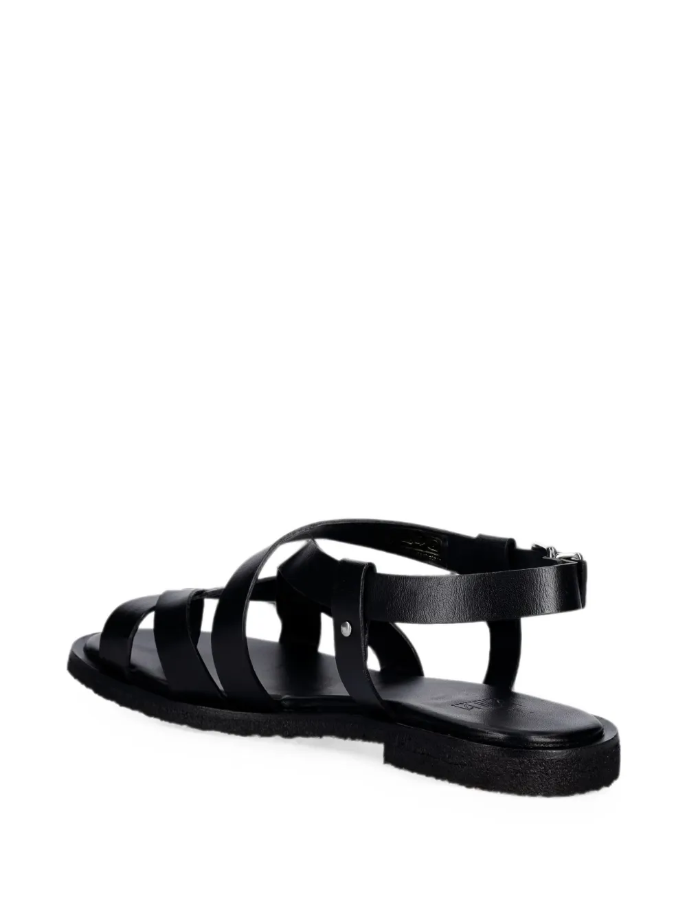 BILLI BI crossover-strap flat sandals Zwart