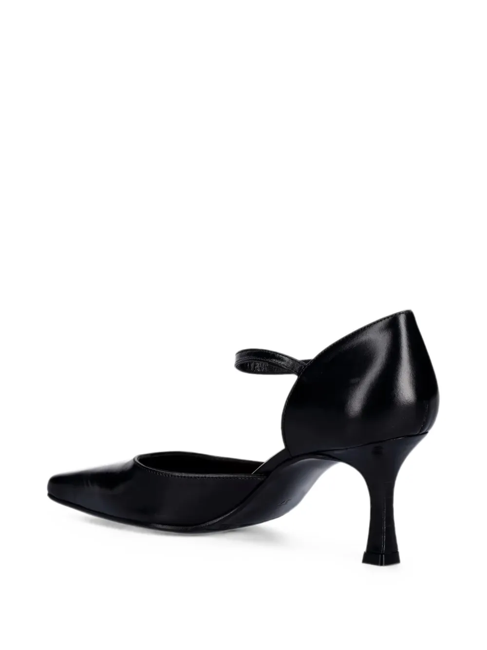 BILLI BI square-toe heeled pumps Zwart
