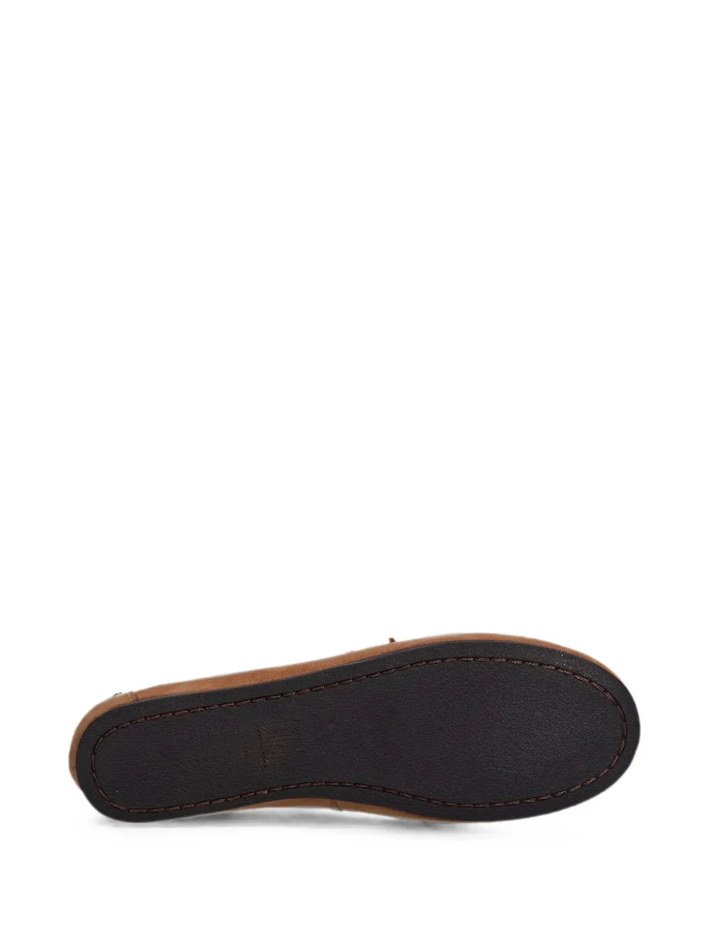 BILLI BI bow-detail suede loafers Beige