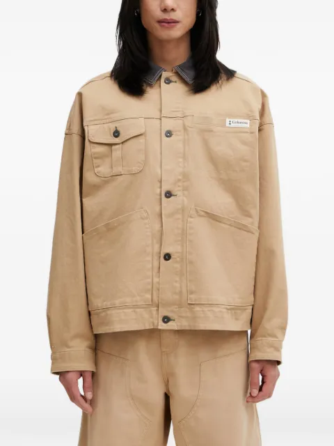 Columbia Sportswear Acker Rock logo-patch panelled jacket