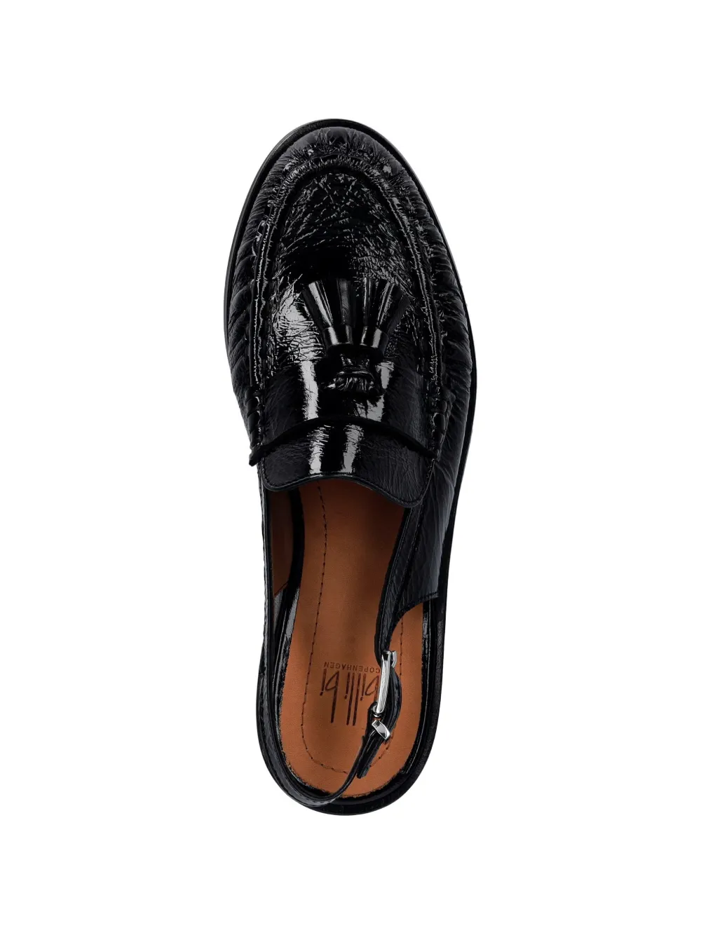 BILLI BI tassel-detail slingback loafers Zwart