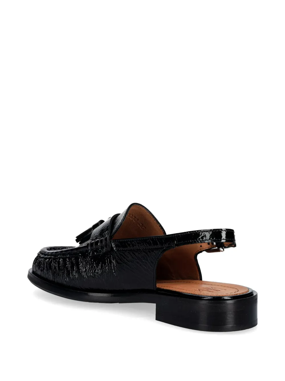 BILLI BI tassel-detail slingback loafers Zwart