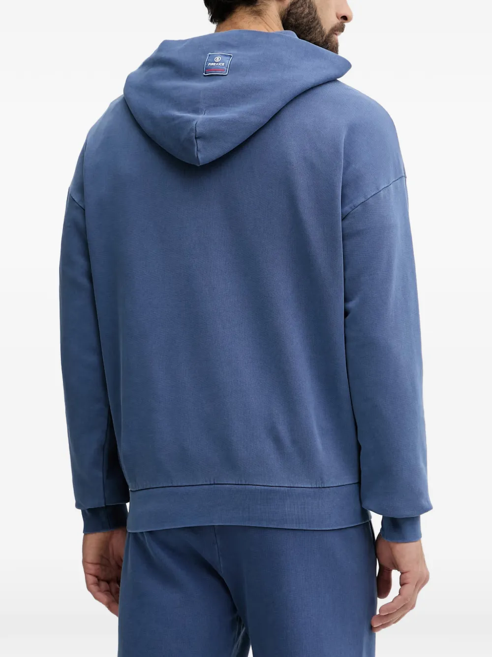 BOGNER FIRE+ICE Ilay hoodie met logoprint Blauw