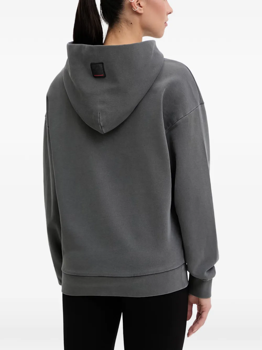 BOGNER FIRE+ICE Hoodie met logodetail Grijs