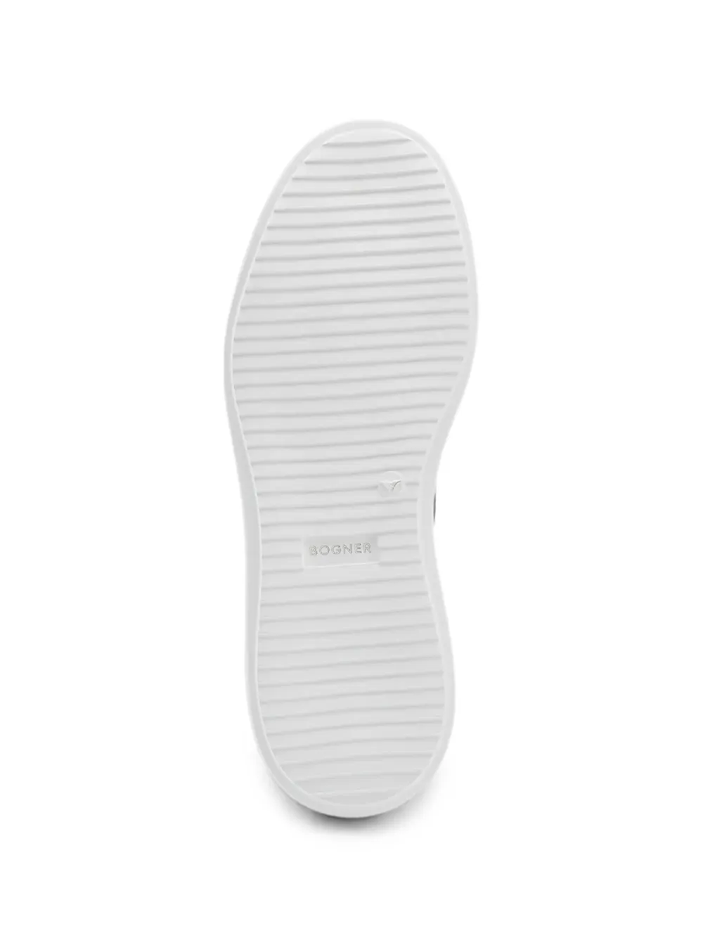 BOGNER Hollywood bewerkte sneakers met logoplakkaat Wit