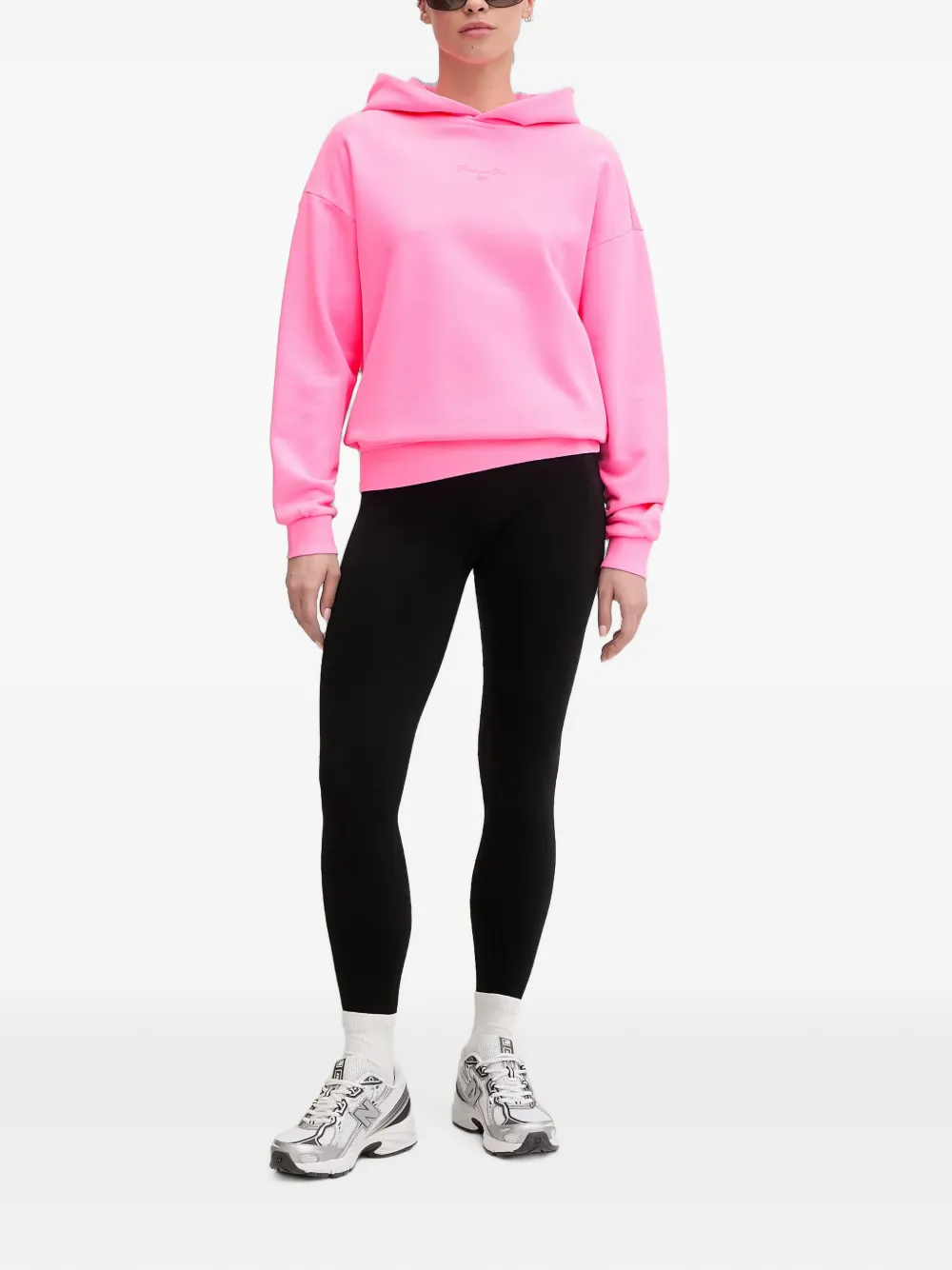 BOGNER FIRE+ICE Sibel embroidered-logo hoodie Roze