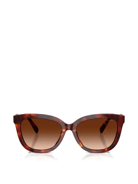 Coach tortoiseshell-effect cat-eye sunglasses