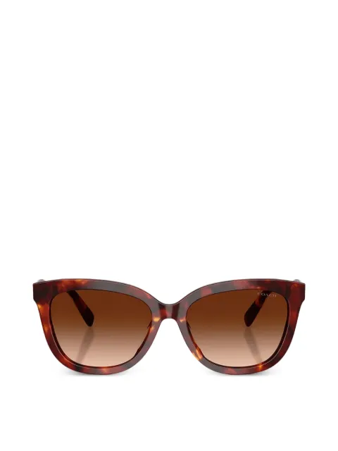 Coach tortoiseshell-effect cat-eye sunglasses