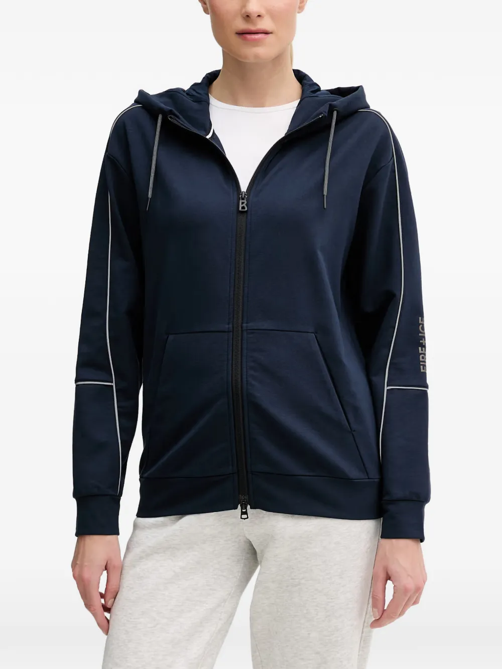 BOGNER FIRE+ICE Enia zip-up hoodie - Blau