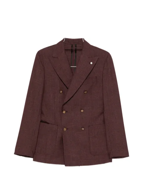 LUIGI BIANCHI MANTOVA double-breasted suit