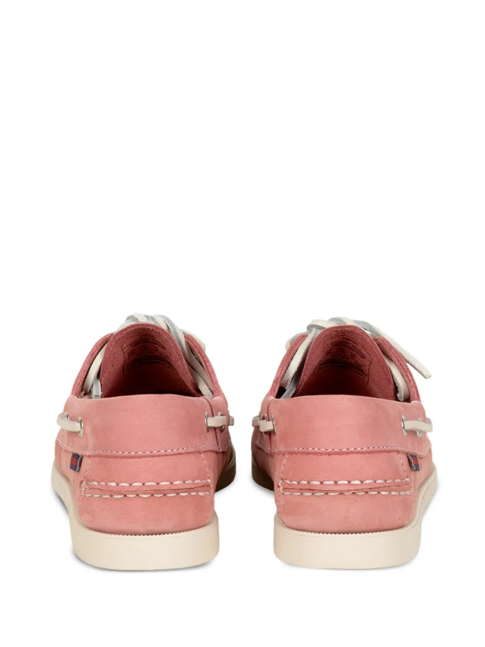 Sebago Nubuck flat loafers Roze