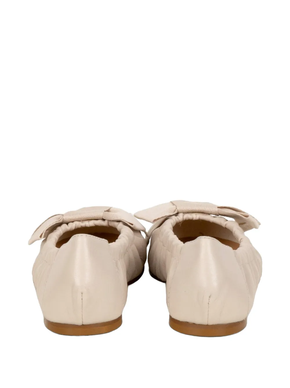 STATUS Schoenen met strikdetail Beige