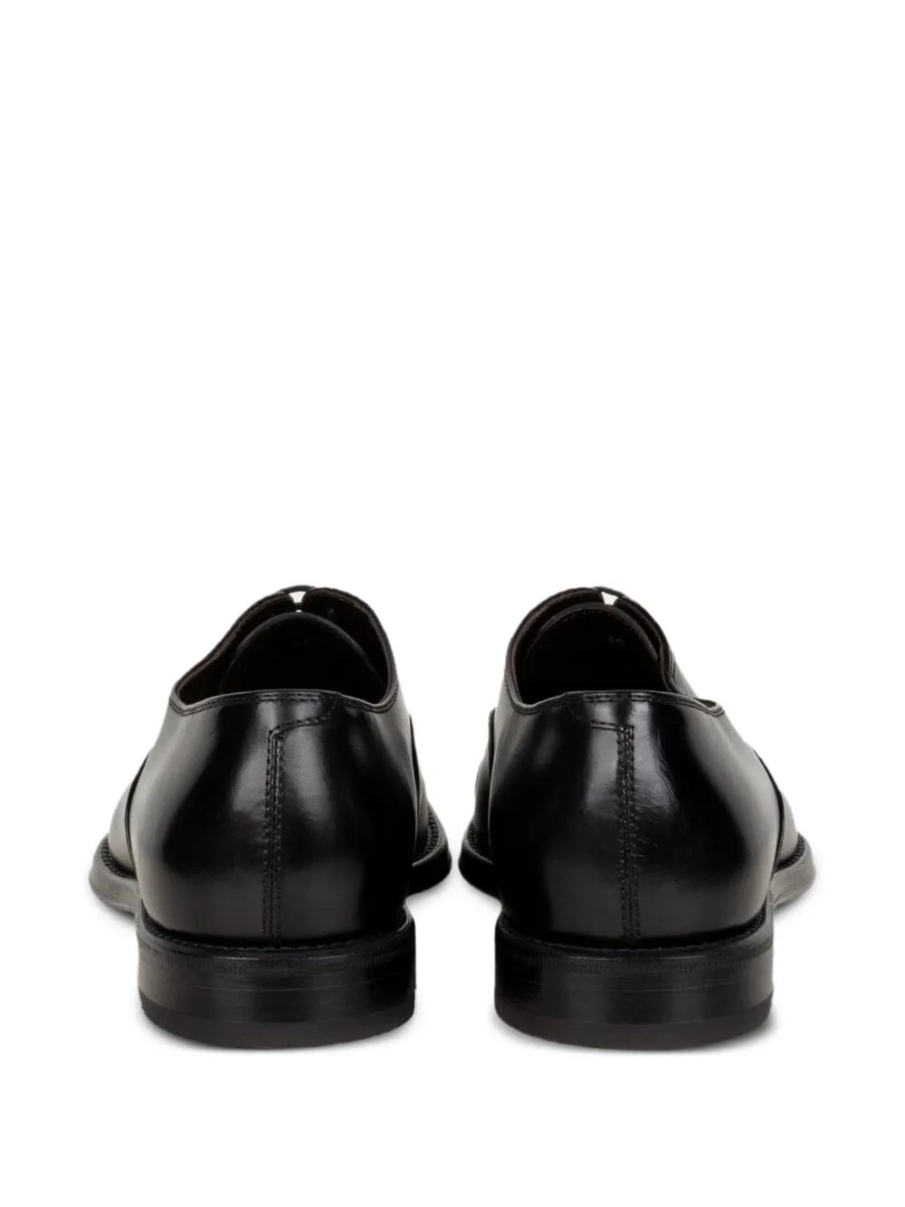 Henderson Baracco lace-up flat shoes Zwart