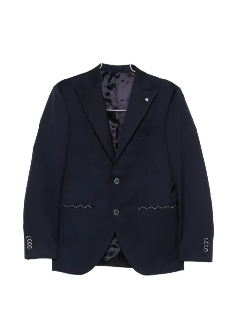 LUIGI BIANCHI MANTOVA single-breasted suit (set of three)