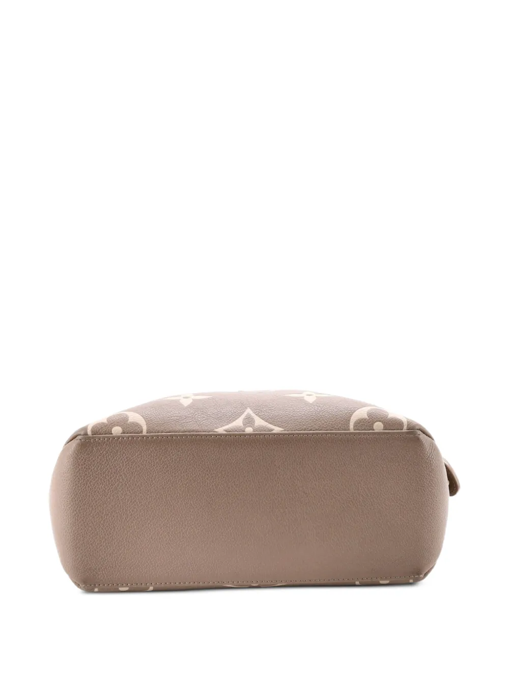Louis Vuitton Pre-owned Petit Palais Handbag Bicolor Monogram Empreinte Giant Satchel in Neutrals, view 4