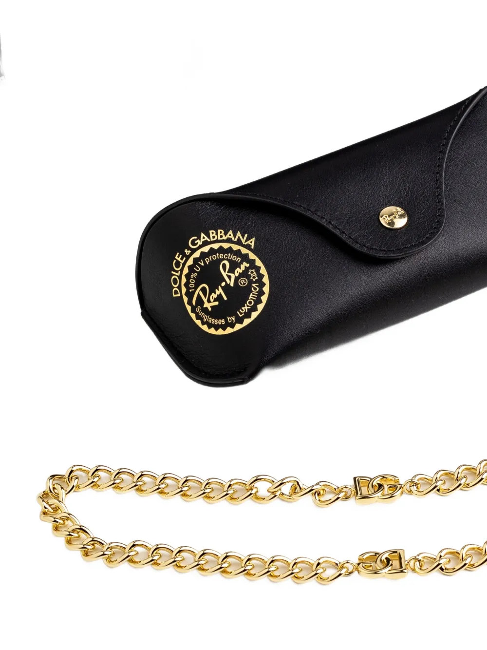 Ray-Ban x Dolce & Gabbana zonnebril met piloten montuur Goud