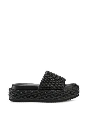 Moncler Lilo サンダル | ブラック | FARFETCH JP