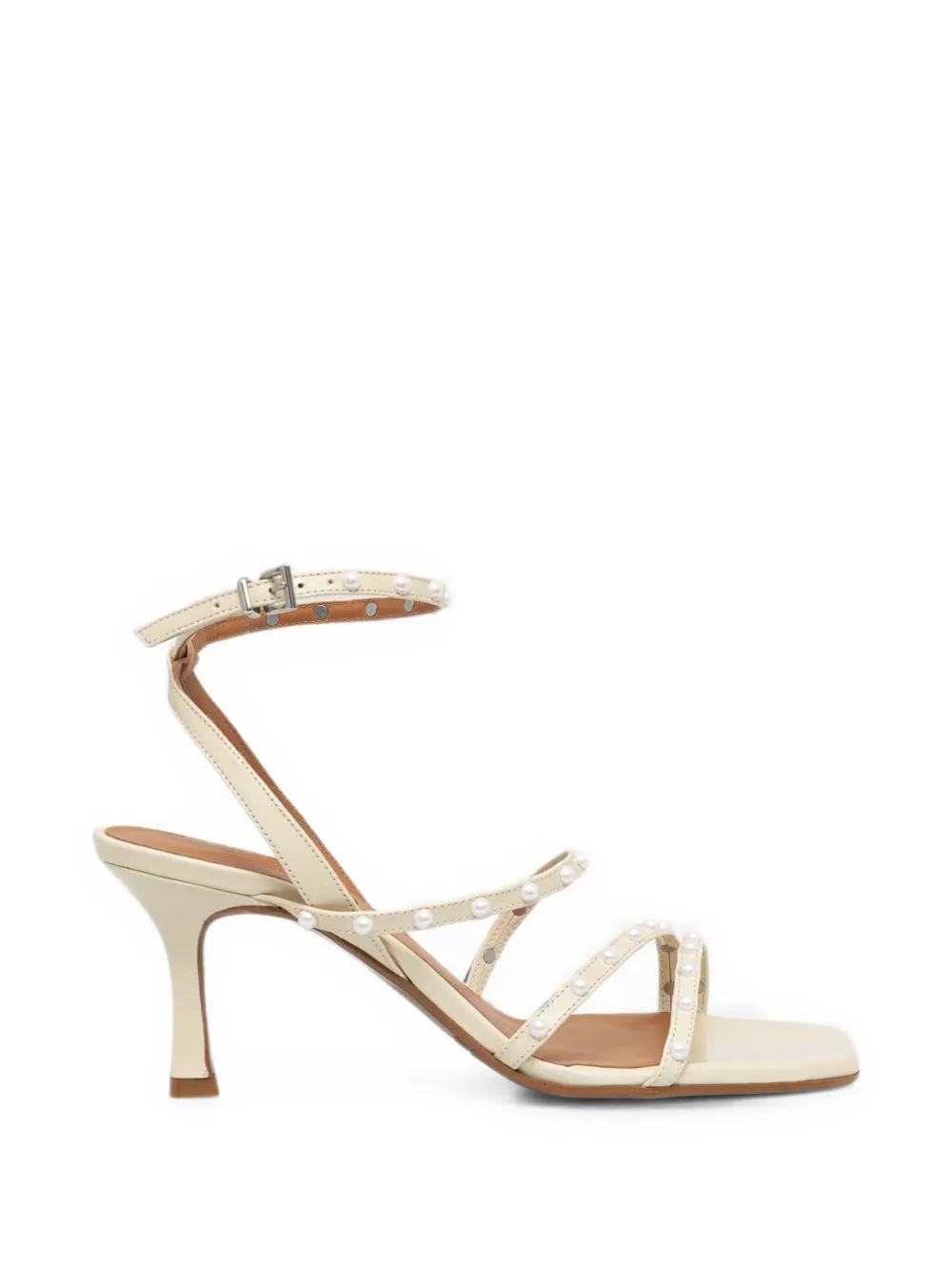 BILLI BI strappy heeled sandals Beige