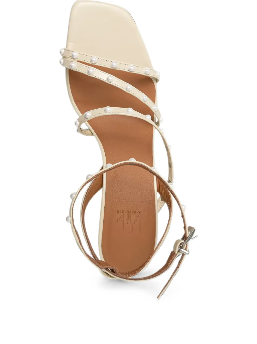 BILLI BI strappy heeled sandals Beige