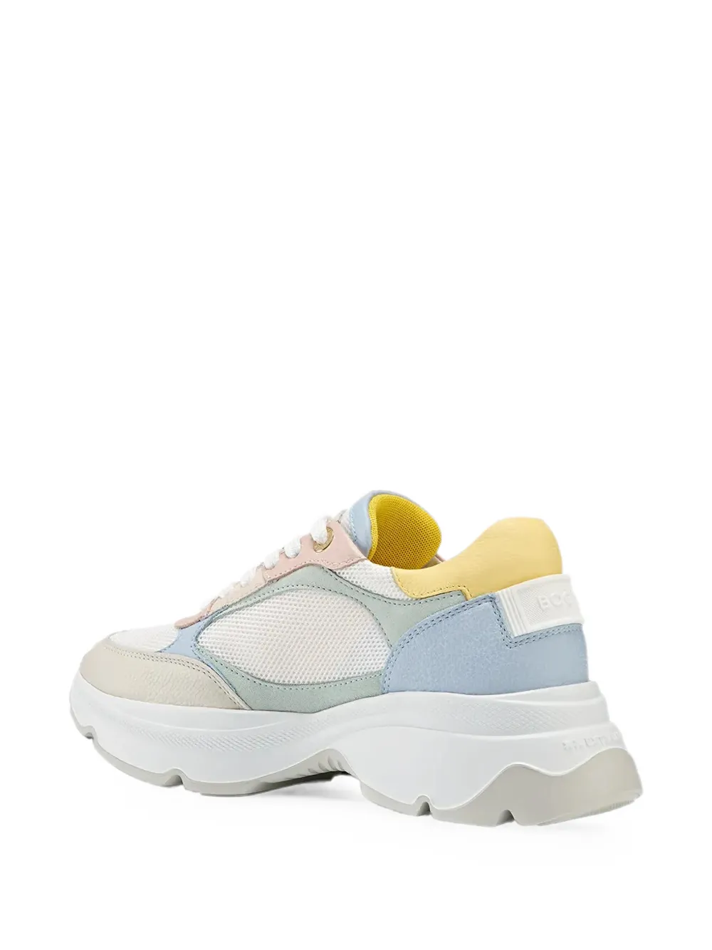 BOGNER Kobe sneakers met chunky zool en vlakken Wit