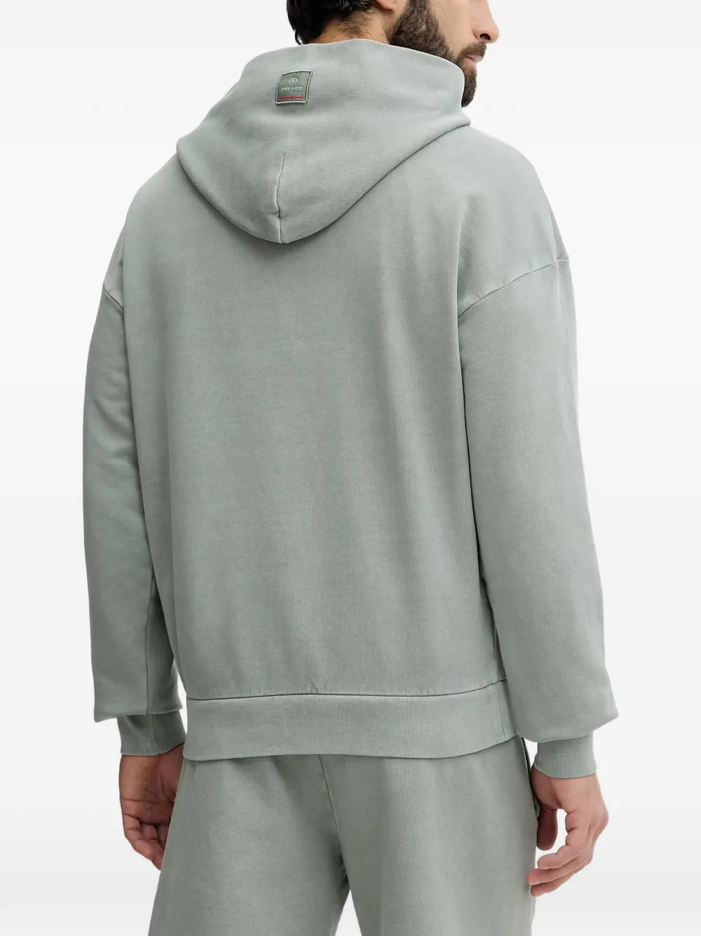 BOGNER FIRE+ICE Ilay hoodie met logoprint Groen