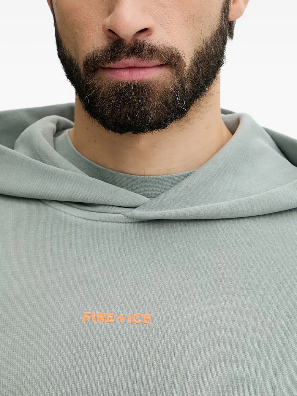 BOGNER FIRE+ICE Ilay hoodie met logoprint Groen