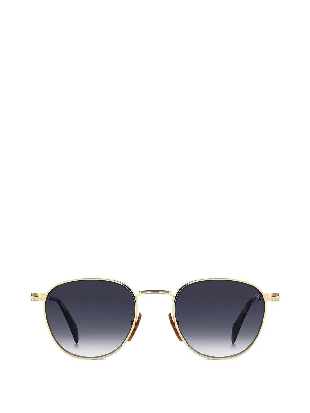 DAVID BECKHAM EYEWEAR geometric-frame sunglasses - Oro