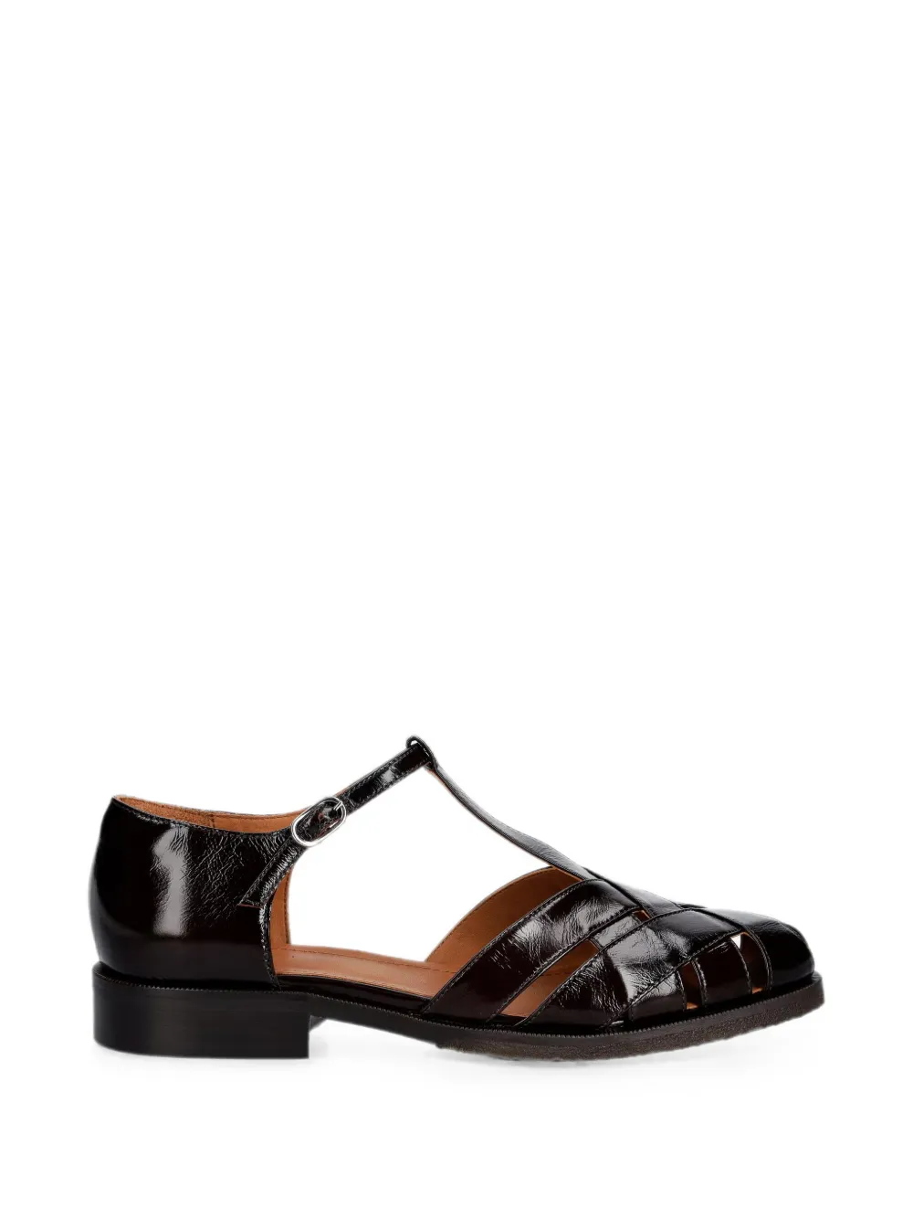 BILLI BI T-bar flat pumps Bruin