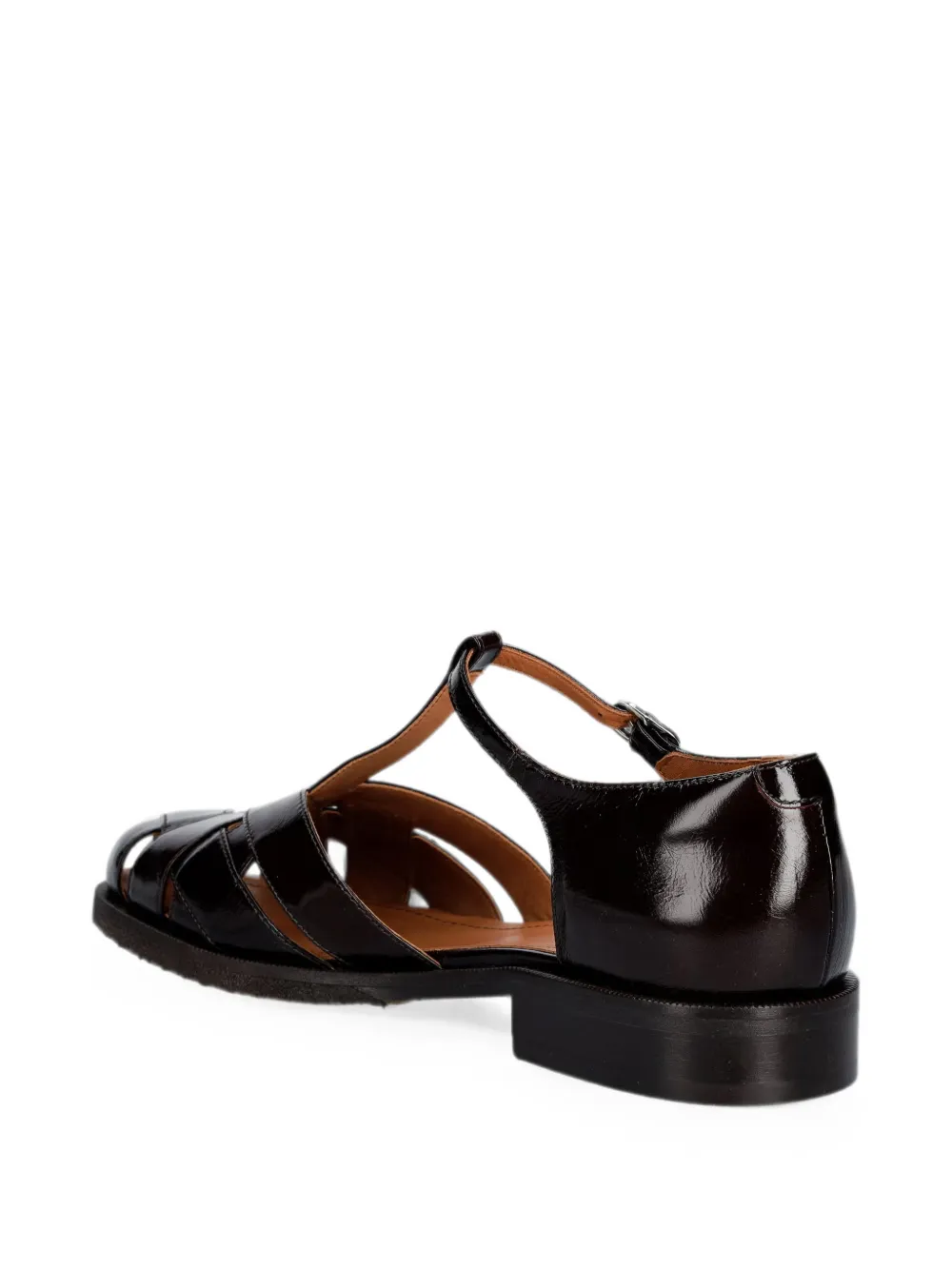 BILLI BI T-bar flat pumps Bruin