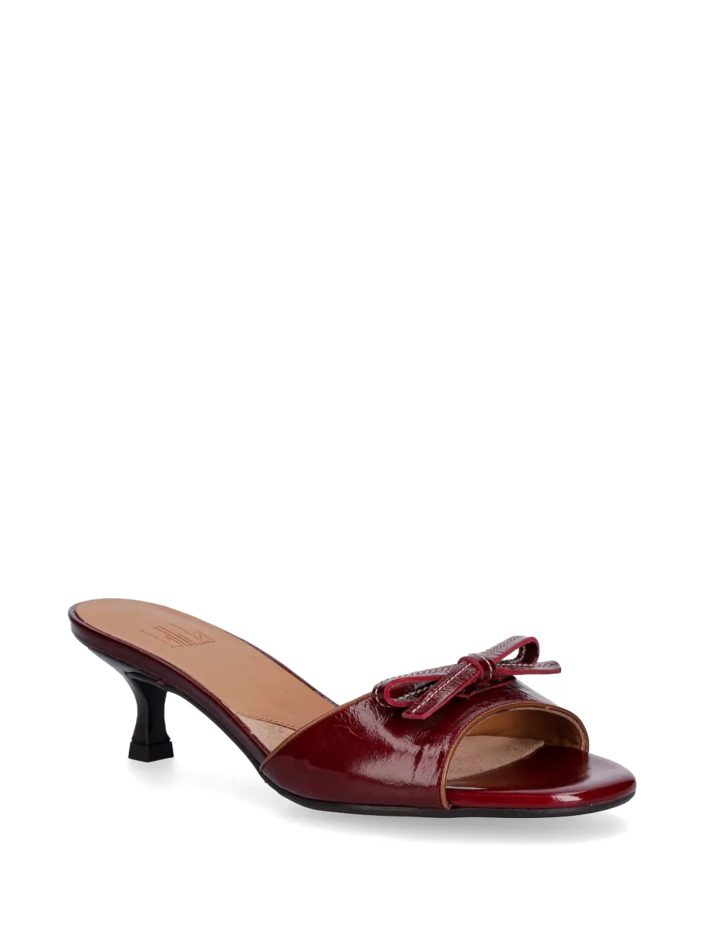 BILLI BI bow-detail kitten-heel sandals Rood