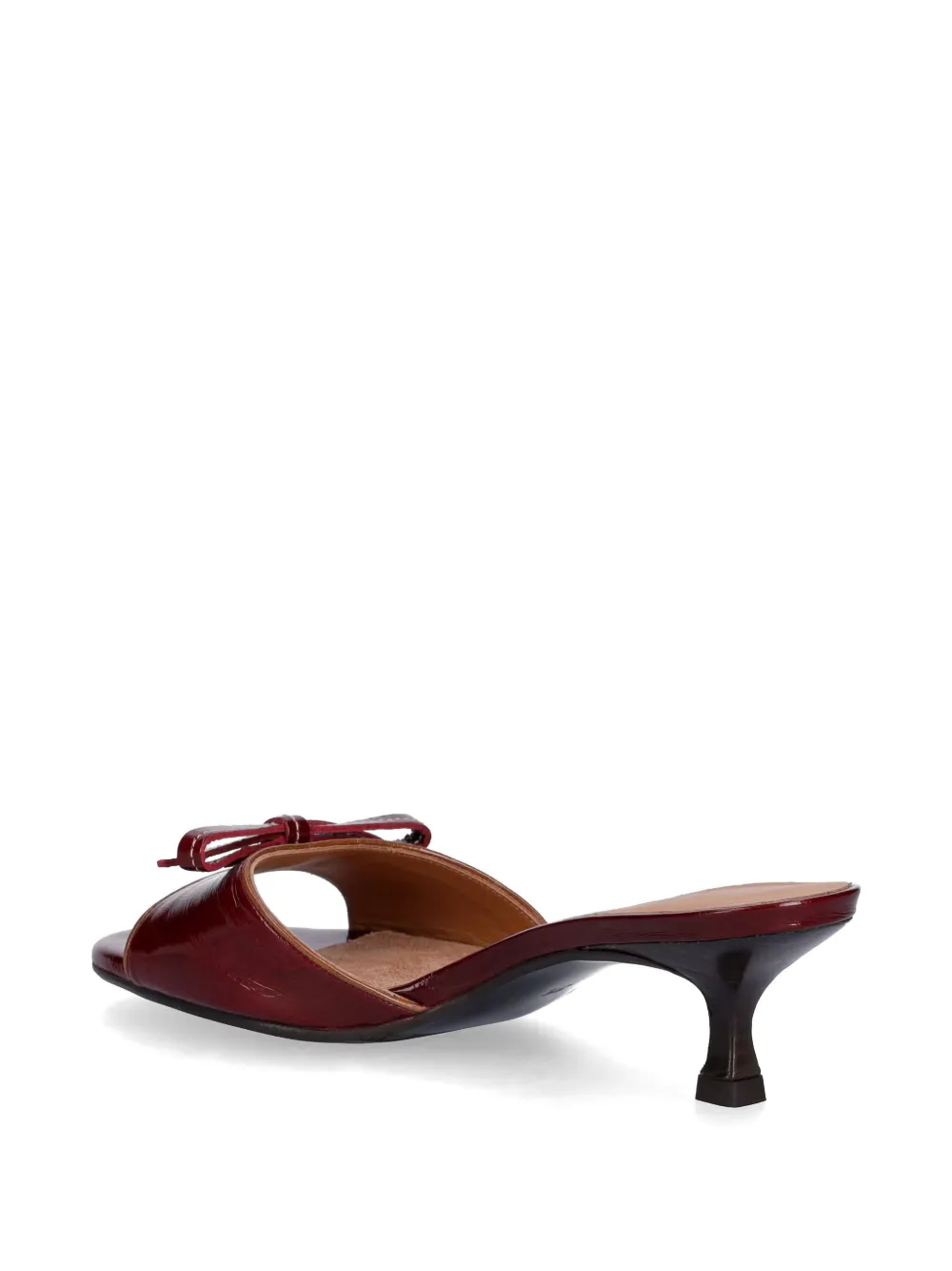 BILLI BI bow-detail kitten-heel sandals Rood