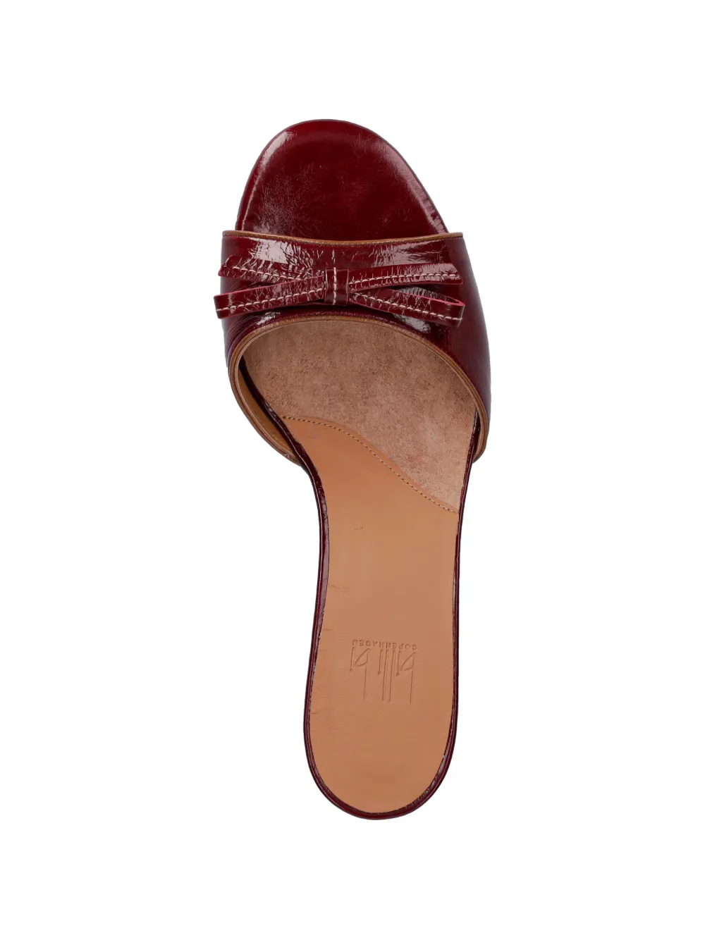 BILLI BI bow-detail kitten-heel sandals Rood