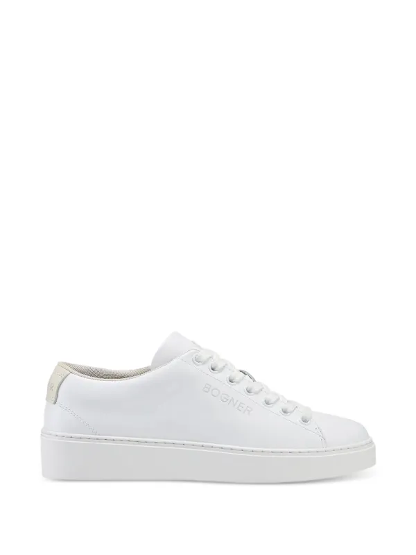 Bogner Capri Logo-debossed Sneakers in White