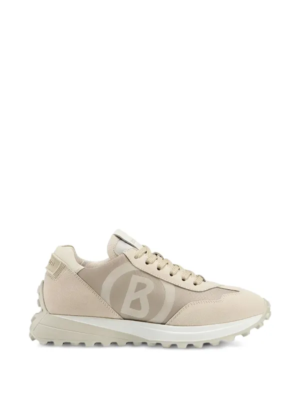 Bogner Logo-print Panelled Sneakers in Neutrals