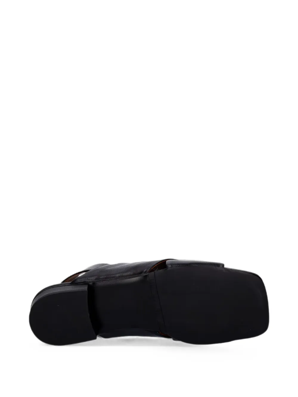 BILLI BI cross-strap slingback sandals Zwart