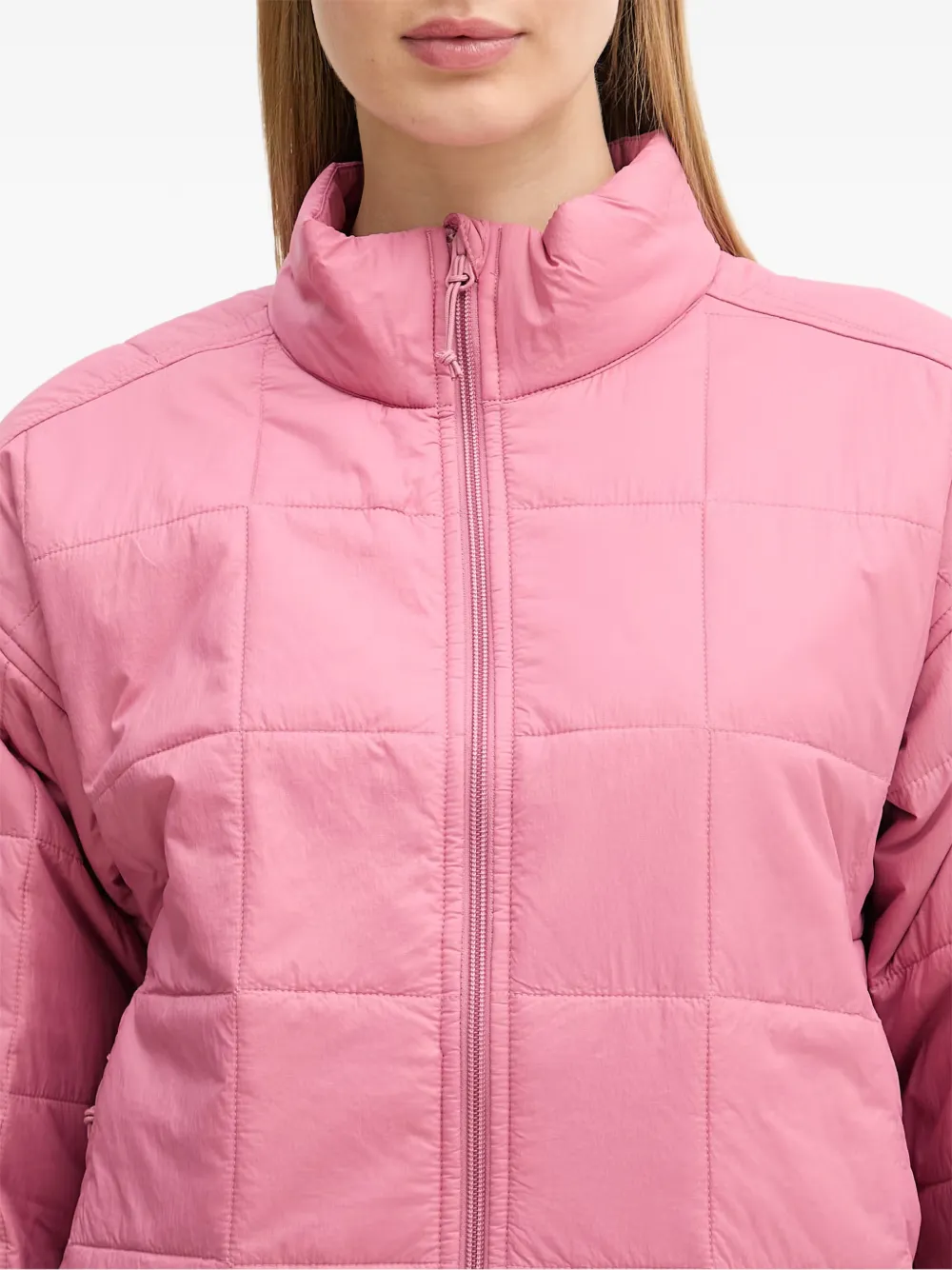 Columbia Sienna Hill gewatteerd jack met hoge hals Roze
