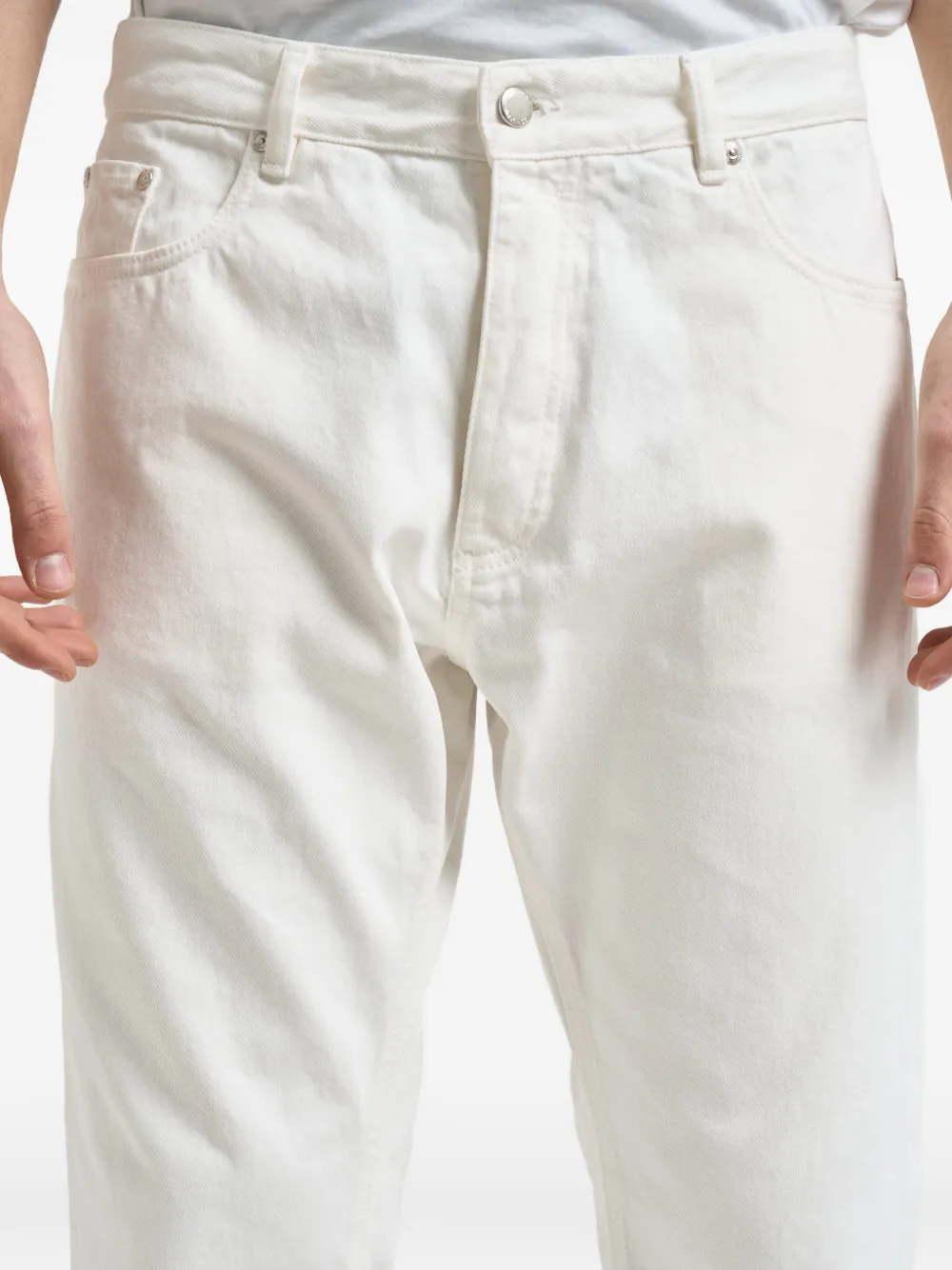 ICON DENIM Josh katoenen jeans Wit