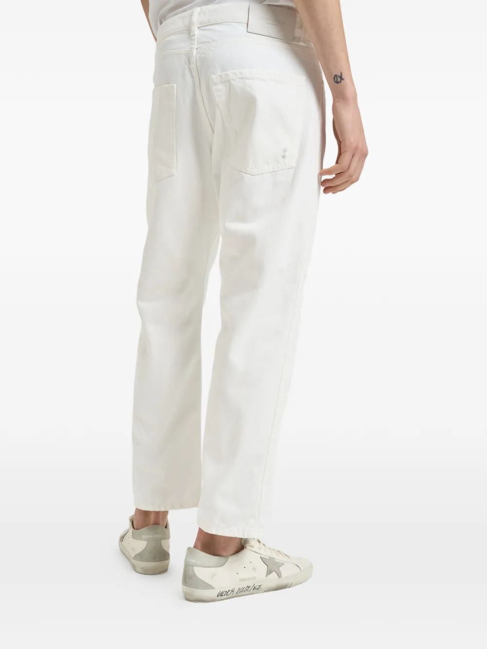 ICON DENIM Josh katoenen jeans Wit